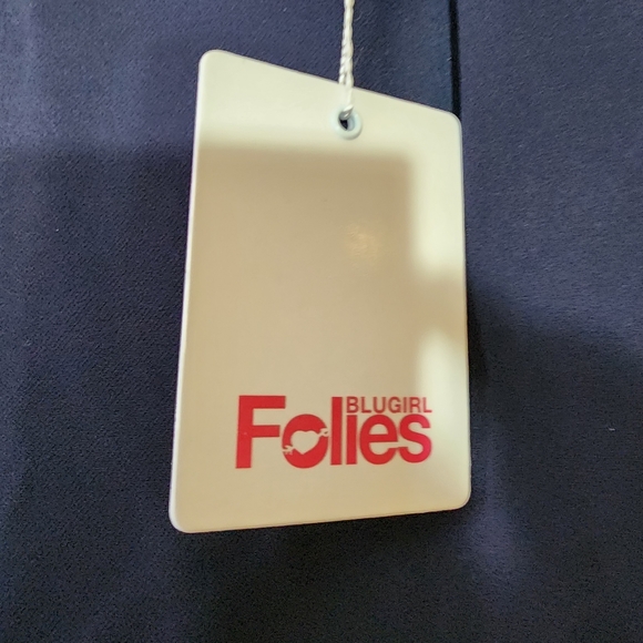 BLUGIRL BLUMARINE Midnight blue short dress - Picture 8 of 9